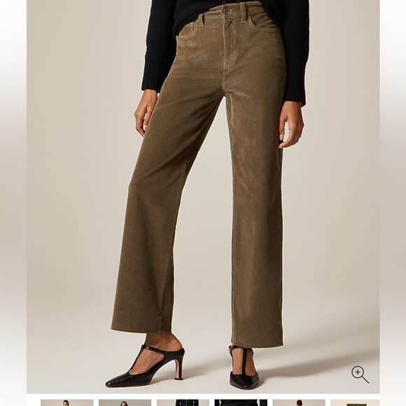 J. Crew Slim Wide Pant in Corduroy - Picture 3 of 11